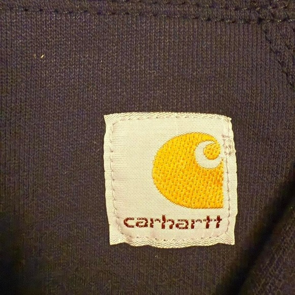 Carhartt navy blue hoodie - Picture 2 of 4